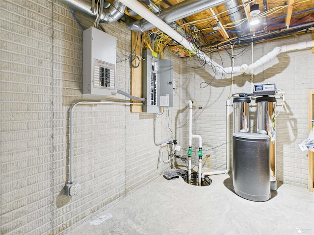 5015 Piehl Rd, Ottawa Lake, MI 49267 - utility room featuring electric panel