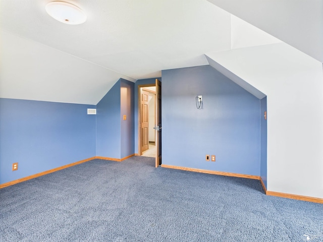 5015 Piehl Rd, Ottawa Lake, MI 49267 - bonus room with carpet floors and vaulted ceiling
