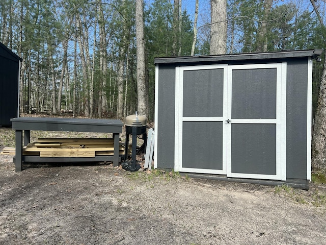 9600 S Oxeye, Baldwin, MI 49304 - view of shed