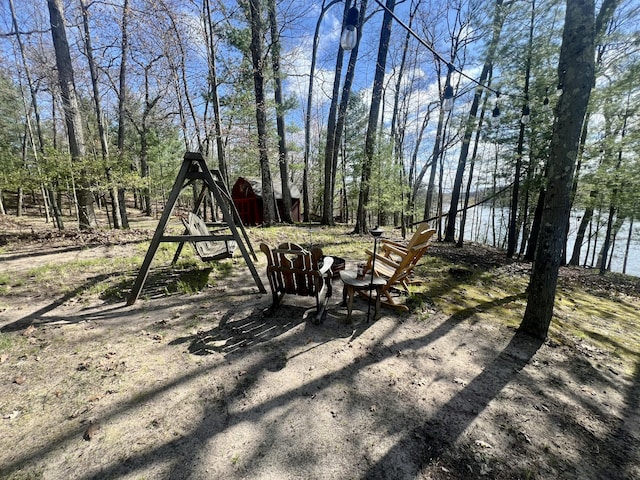 9600 S Oxeye, Baldwin, MI 49304 - view of yard
