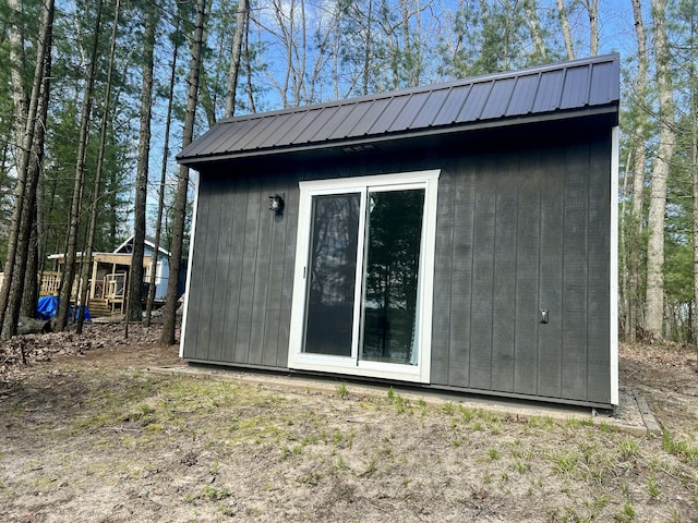 9600 S Oxeye, Baldwin, MI 49304 - view of outbuilding featuring an outbuilding