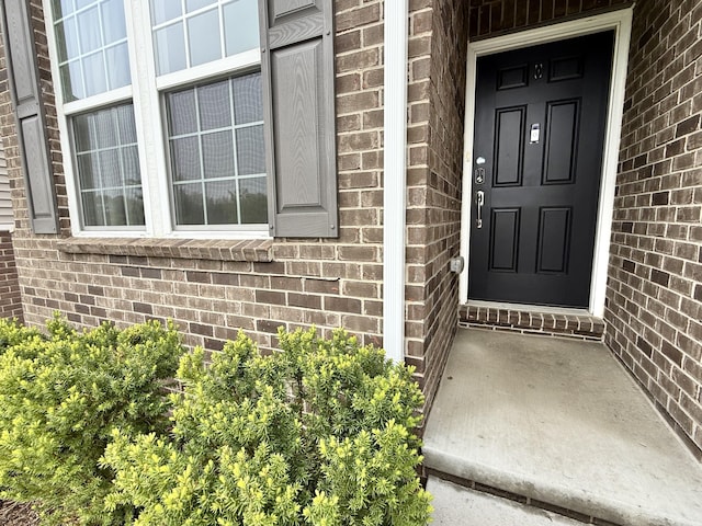 2763 Polson St, Ann Arbor, MI 48105 - property entrance featuring brick siding