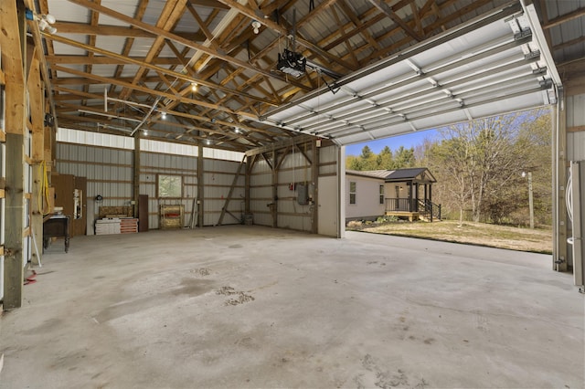 2906 Frankfort Hwy, Frankfort, MI 49635 - garage with a garage door opener