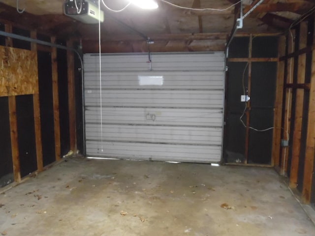 614 Allcott St, Marshall, MI 49068 - garage with a garage door opener