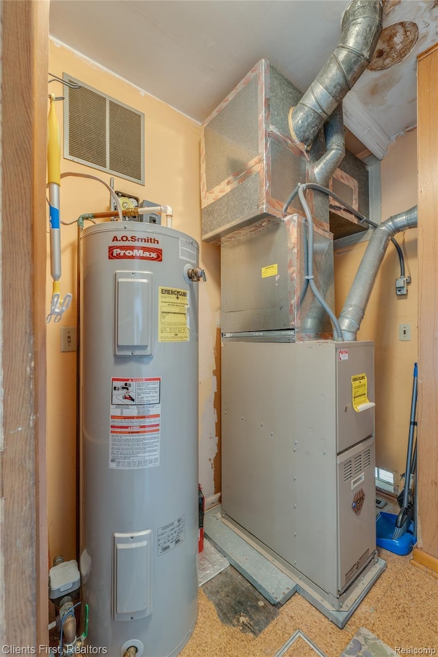 631 Lindsay St, West Branch, MI 48661 - utilities featuring water heater