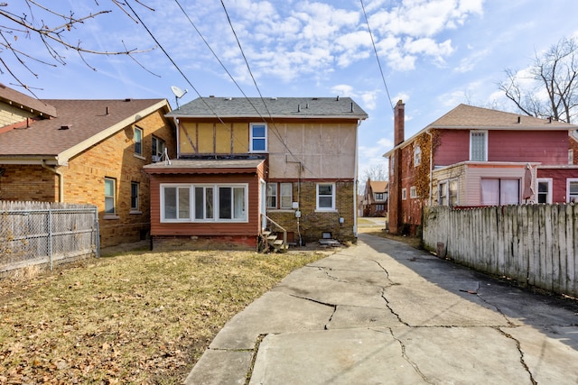 14955 Penrod St, Detroit, MI 48223 - back of property with entry steps