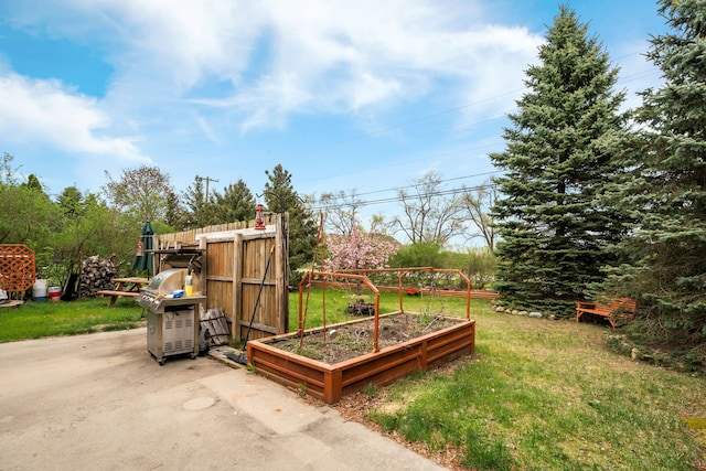 47697 Barclay Ct, Shelby Twp, MI 48317 - view of yard with a vegetable garden