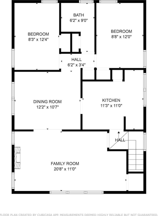 8916 Mendota St, Detroit, MI 48204 - home floor plan