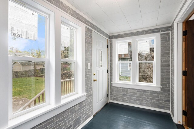 214 S Monroe St, Sturgis, MI 49091 - view of unfurnished sunroom