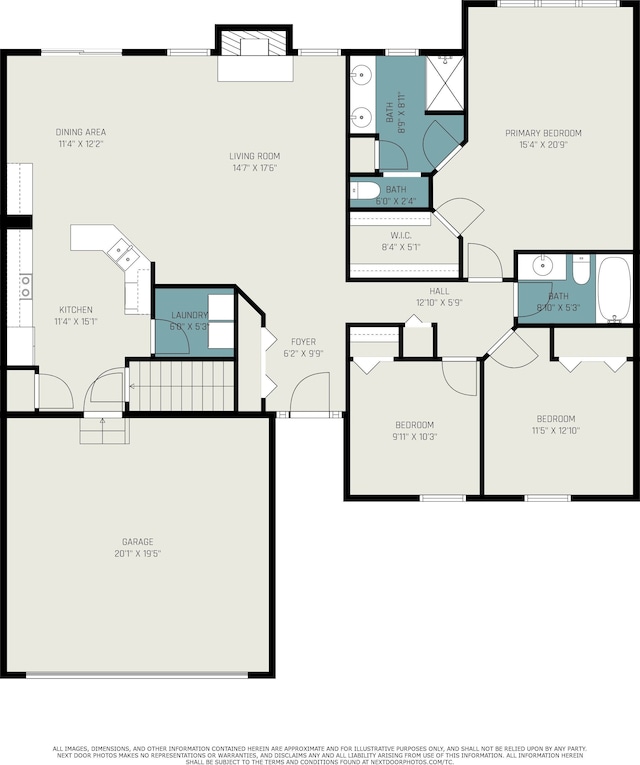 47291 Fairlawn Ct, Canton, MI 48188 - home floor plan