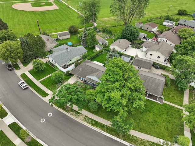 1815 Cooley Ave, Ann Arbor, MI 48103 - aerial view of property and surrounding area featuring nearby suburban area