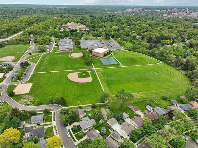 1815 Cooley Ave, Ann Arbor, MI 48103 - aerial view of a forest