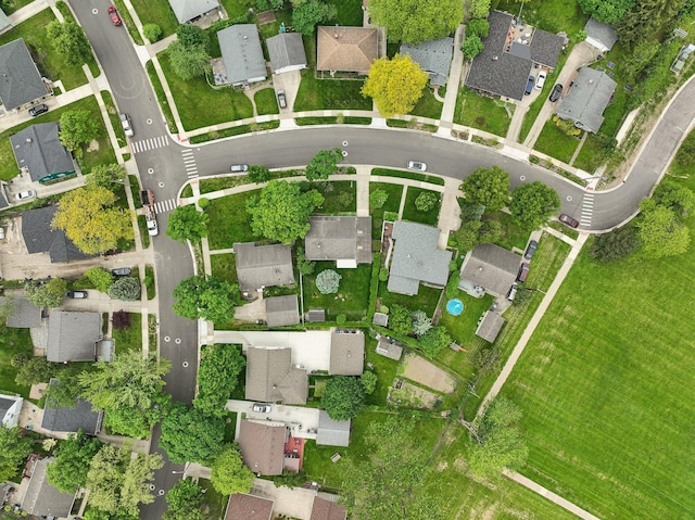 1815 Cooley Ave, Ann Arbor, MI 48103 - aerial view of property and surrounding area featuring nearby suburban area