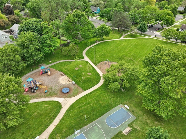 1815 Cooley Ave, Ann Arbor, MI 48103 - aerial view of a tree filled landscape