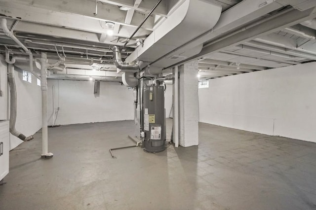 620 2nd Ave, Pontiac, MI 48340 - below grade area with electric water heater