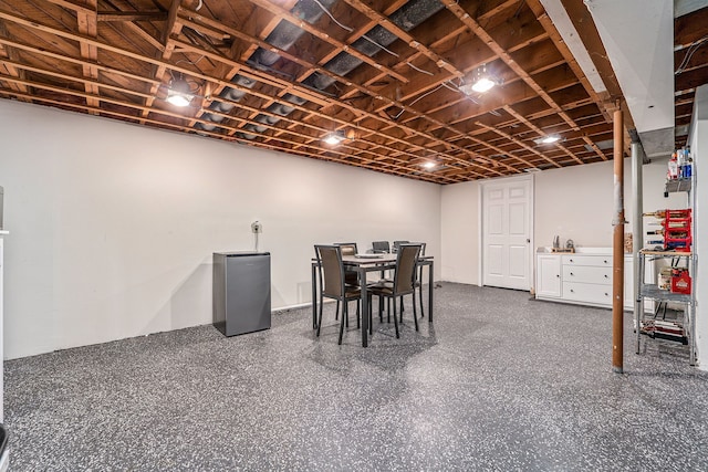 33731 Newport Dr, Sterling Heights, MI 48310 - dining space featuring light speckled floor