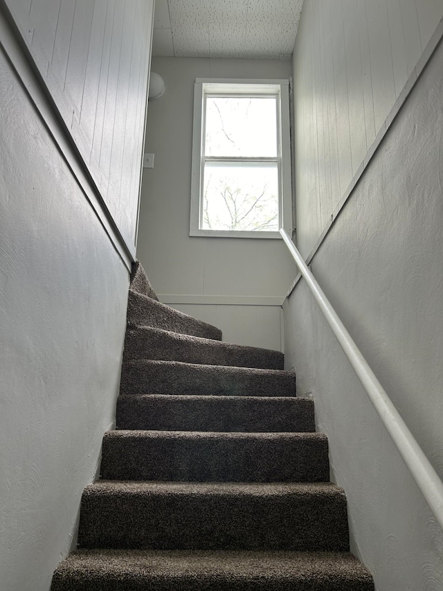 view of stairs