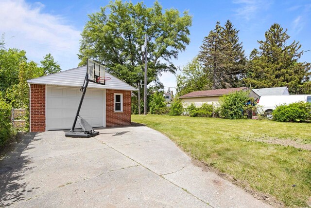 8105 Bramell, Redford, MI 48239 - detached garage featuring driveway