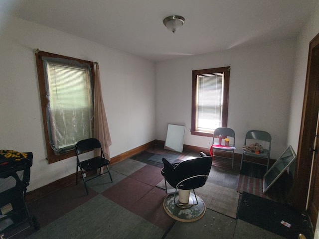 1814 Jasmine Ave, Flint, MI 48503 - living area featuring baseboards