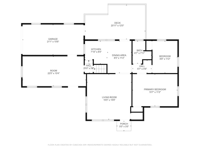 434 Walnut St, Howard City, MI 49329 - home floor plan
