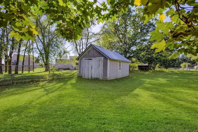 434 Walnut St, Howard City, MI 49329 - view of shed