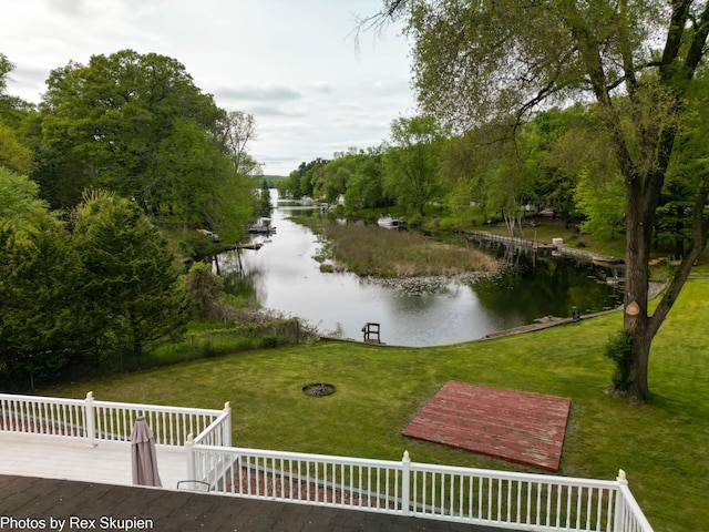 5705 Centerline Rd, Newaygo, MI 49337 - water view