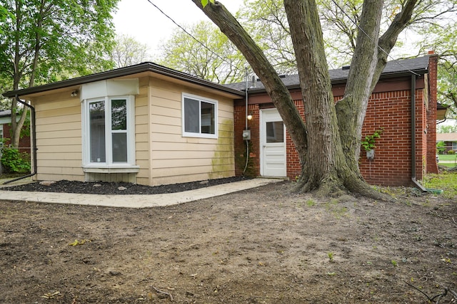 30644 Hayes Rd, Roseville, MI 48066 - back of property featuring brick siding
