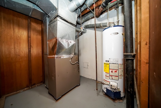 30644 Hayes Rd, Roseville, MI 48066 - utilities with gas water heater and heating unit