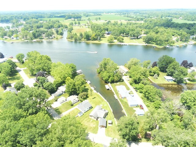 204 Crockett Dr, Quincy, MI 49082 - drone / aerial view of a nearby body of water