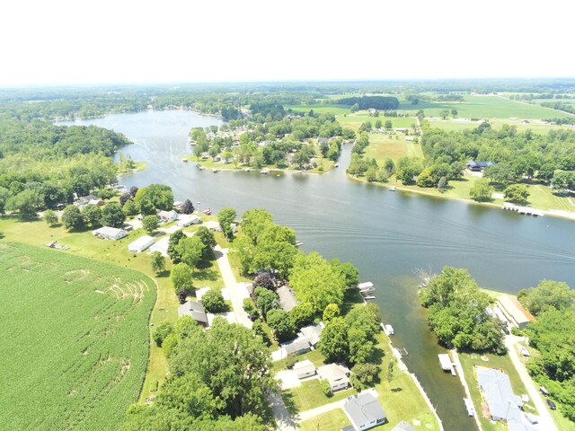 204 Crockett Dr, Quincy, MI 49082 - aerial view of a nearby body of water