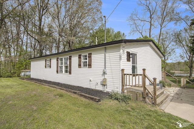 635 Pokey Dr, Hastings, MI 49058 - view of front of home featuring a front lawn