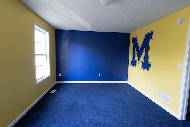 5734 108th Ave, Pullman, MI 49450 - carpeted spare room with a textured ceiling and healthy amount of natural light
