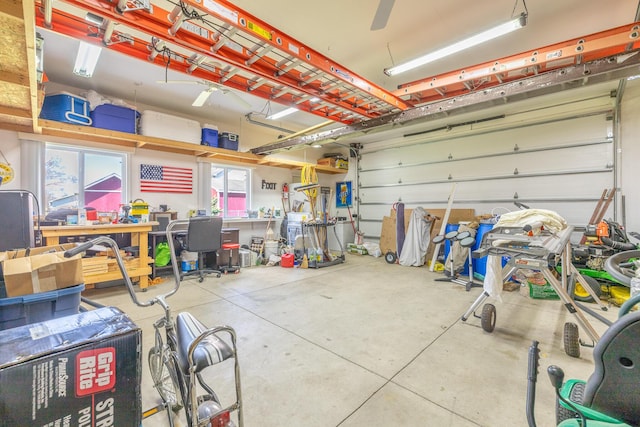 1719 Center St, Carleton, MI 48117 - view of garage