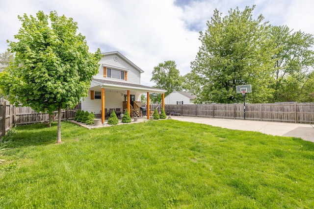 1719 Center St, Carleton, MI 48117 - view of yard
