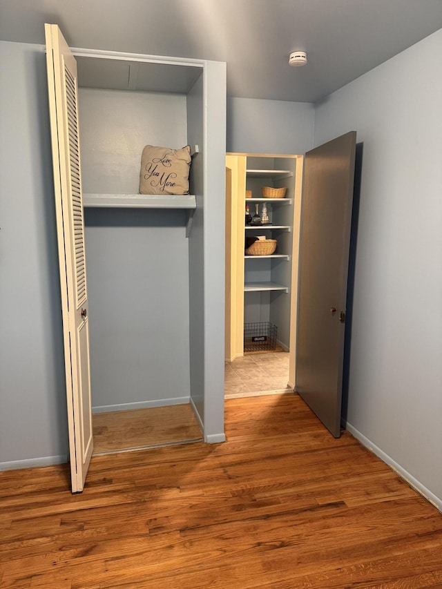 view of closet