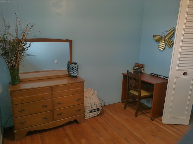 21423 Scotia Ln, Ferndale, MI 48220 - home office featuring light wood-style floors