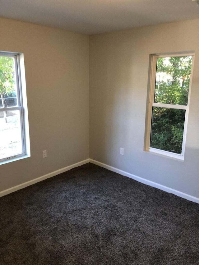 1402 N Ave NE, Grand Rapids, MI 49505 - empty room with dark carpet and baseboards