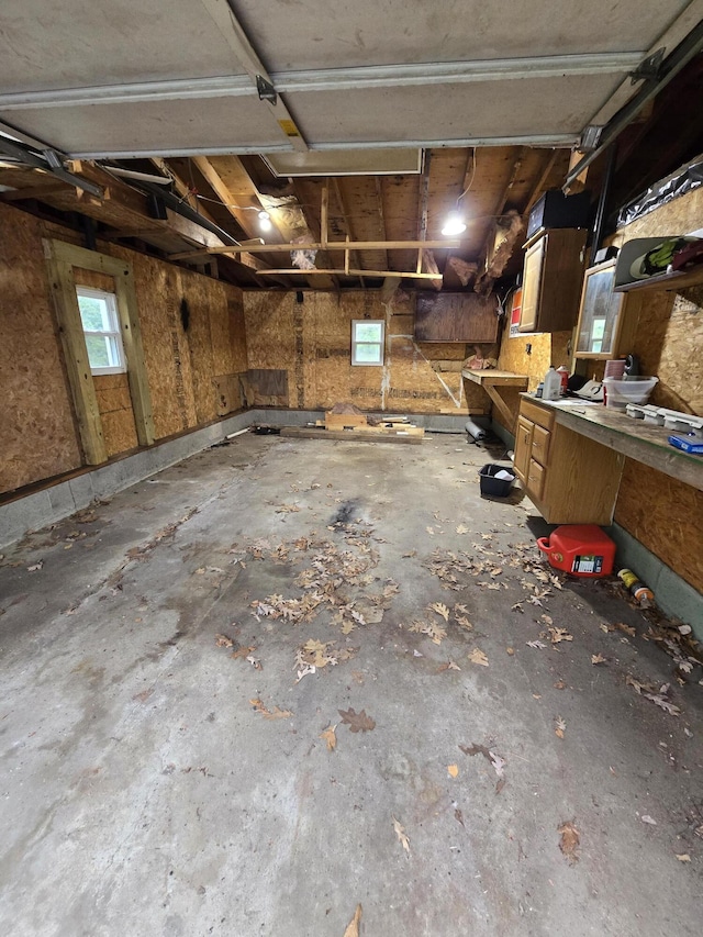 3800 W Hallett Rd, Hillsdale, MI 49242 - garage featuring a workshop area