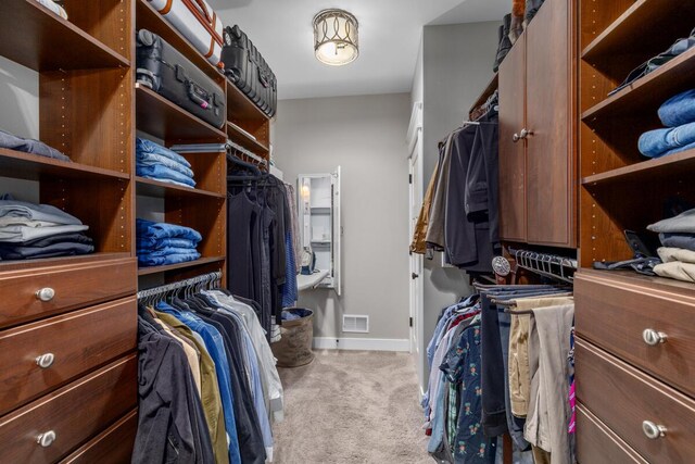 9510 Sparta Ave NW, Sparta, MI 49345 - spacious closet featuring carpet flooring
