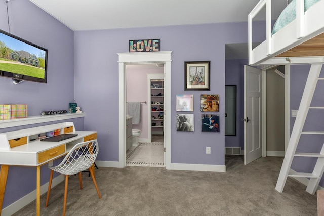 9510 Sparta Ave NW, Sparta, MI 49345 - carpeted home office with baseboards