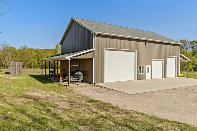 9510 Sparta Ave NW, Sparta, MI 49345 - garage featuring a garage