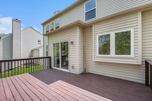 2570 Black Horse Ct NE, Grand Rapids, MI 49505 - view of wooden deck