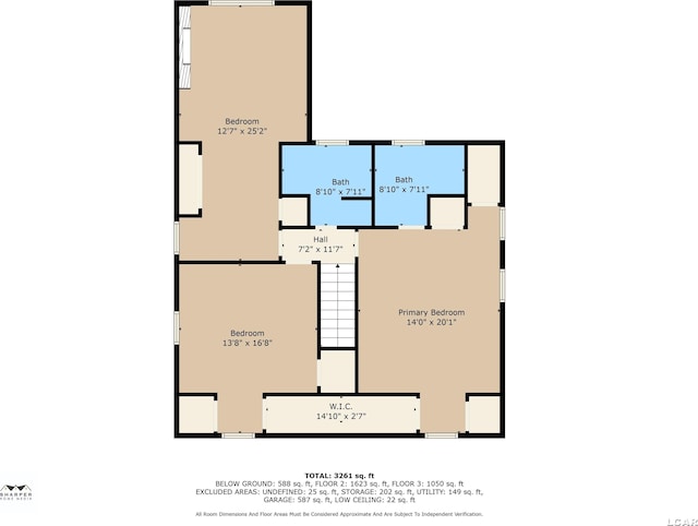 608 Budlong St, Adrian, MI 49221 - floor plan / room layout