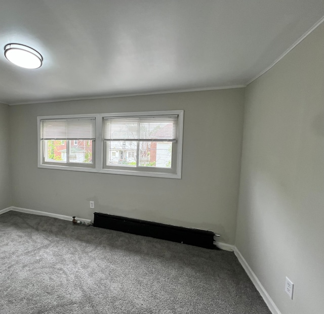 12739 Stoepel St, Detroit, MI 48238 - carpeted spare room featuring plenty of natural light, crown molding, and baseboards