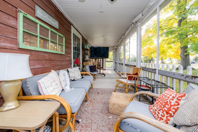 3694 Kerlikowske Rd, Coloma, MI 49038 - sunroom / solarium featuring outdoor lounge area