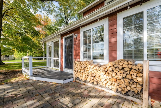 3694 Kerlikowske Rd, Coloma, MI 49038 - wooden terrace featuring a patio area