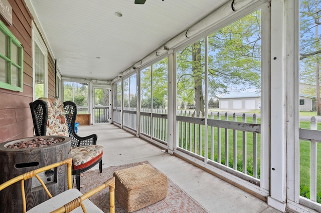 3694 Kerlikowske Rd, Coloma, MI 49038 - sunroom featuring healthy amount of natural light