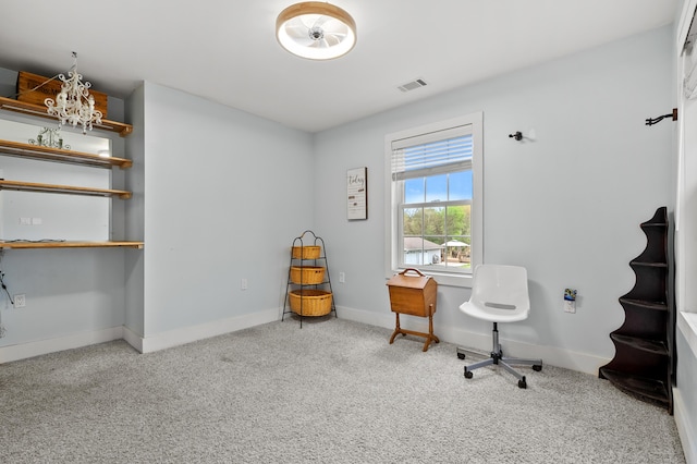 3694 Kerlikowske Rd, Coloma, MI 49038 - carpeted office with baseboards