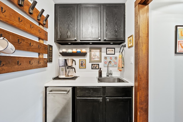 3694 Kerlikowske Rd, Coloma, MI 49038 - view of indoor wet bar