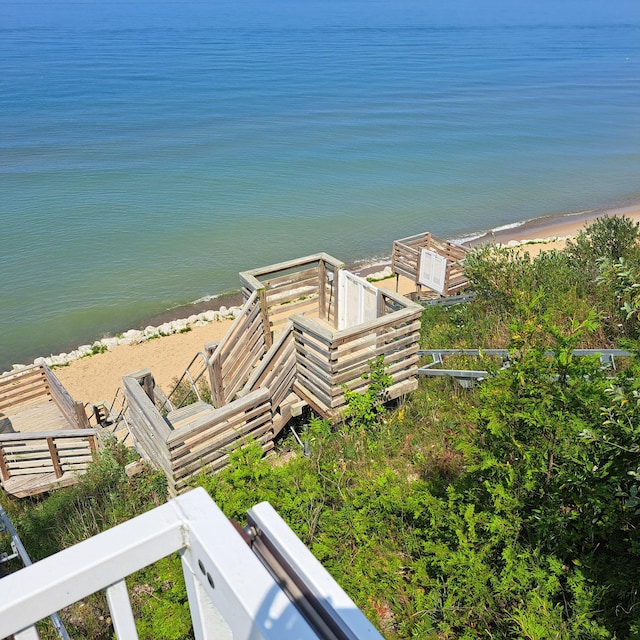 7251 E Beach Dr, South Haven, MI 49090 - water view with local beach